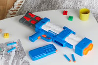 Lansator de burete motorizat Nerf Roblox Arsenal Pulse Laser - 10 săgeți Elite, încărcător de 10 și cod virtual pentru joc 8