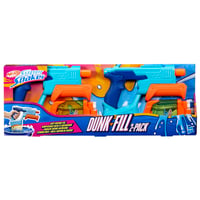 Vodná pištoľ Nerf Super Soaker Dunk-Fill, balenie 2 kusov s nádržkou 300 ml, záhradná vodná hračka pre deti od 6 rokov 10