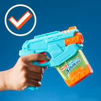 Vodná pištoľ Nerf Super Soaker Mini Dunk-Fill s nádržkou 100 ml, oranžovo-svetlomodrá, od 6 rokov 9