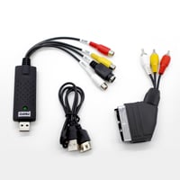 Nero VHS to USB Video Grabber nahrávací adaptér – karta na digitalizáciu VHS, prevodník z analógu na digitál, S-VHS, Hi8, Super 8, DVD, Windows 11/10 2