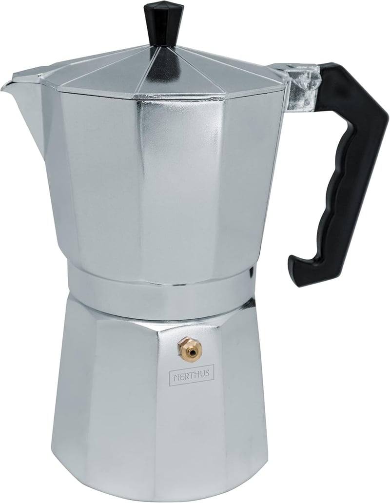 Nerthus FIH 835 Indukciós Moka Kanna 9 Csészés Espresso Főző