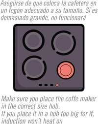 Nerthus FIH 835 Indukciós Moka Kanna 9 Csészés Espresso Főző 4