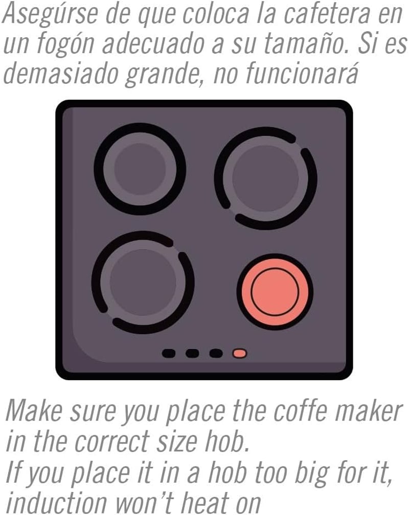 Nerthus FIH 835 Indukciós Moka Kanna 9 Csészés Espresso Főző