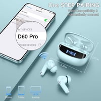 Nerunsa 2026 Bluetooth 5.4 HiFi sztereó fülhallgató ENC zajszűréssel, 50 óra üzemidő 5