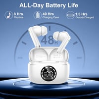Nerunsa Bluetooth 5.4 sport fülhallgató ENC zajszűrővel, IP7, 50 óra lejátszás 4