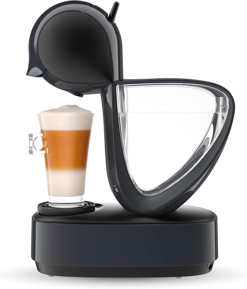 Nescafé Dolce Gusto Infinissima KP1705 kapszulás kávéfőző 15 bar nyomás - Cosmic Grey, Single