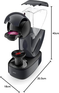 Nescafé Dolce Gusto Infinissima KP1705 kapszulás kávéfőző 15 bar nyomás - Cosmic Grey, Single 9