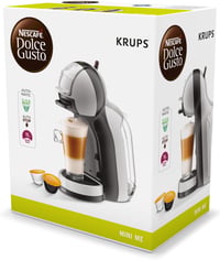 Krups Nescafé Dolce Gusto Mini Me KP123B kapszulás kávéfőző - szürke-fekete 9