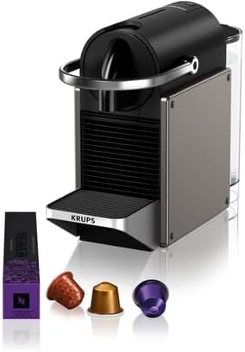 Nespresso Coffee Machine with 19 Bar Titanium Capsules - YY5290FD