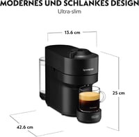 Nespresso De'Longhi Vertuo Pop ENV90.B kapszulás kávéfőző fekete 6