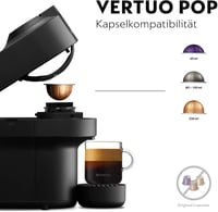 Nespresso De'Longhi Vertuo Pop ENV90.B kapszulás kávéfőző fekete 4