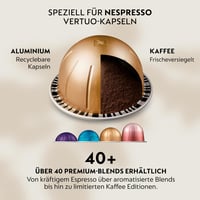 Kávovar na kapsule Nespresso DeLonghi Vertuo Up ENV200.W, 5 veľkostí šálok, 1,4 l nádržka na vodu, 3 s nahrievanie, biely 7