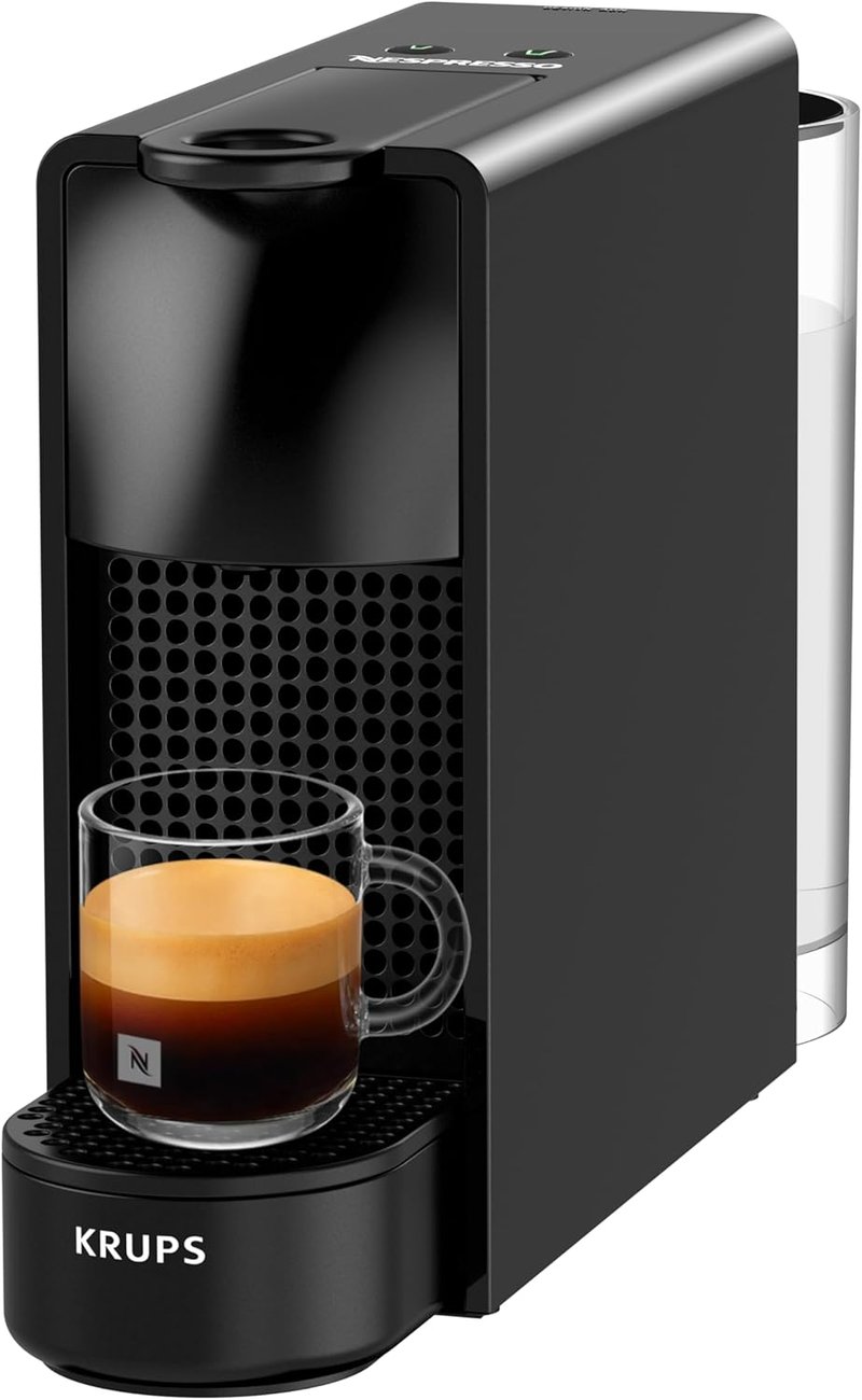 Nespresso Essenza Mini kapszulás kávéfőző, 1260W, fekete, 0.6L