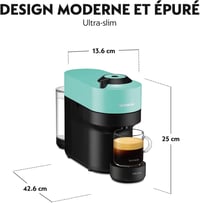 Nespresso Krups Vertuo POP Coffee Maker, Green, Capsule Machine YY4887FD 3