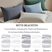 Obliečky na vankúše Nesture 40x70 cm, 2 ks, biele, 100 % mikrovlákno, so zipsom, mäkká súprava obliečok, ktorú netreba žehliť 7