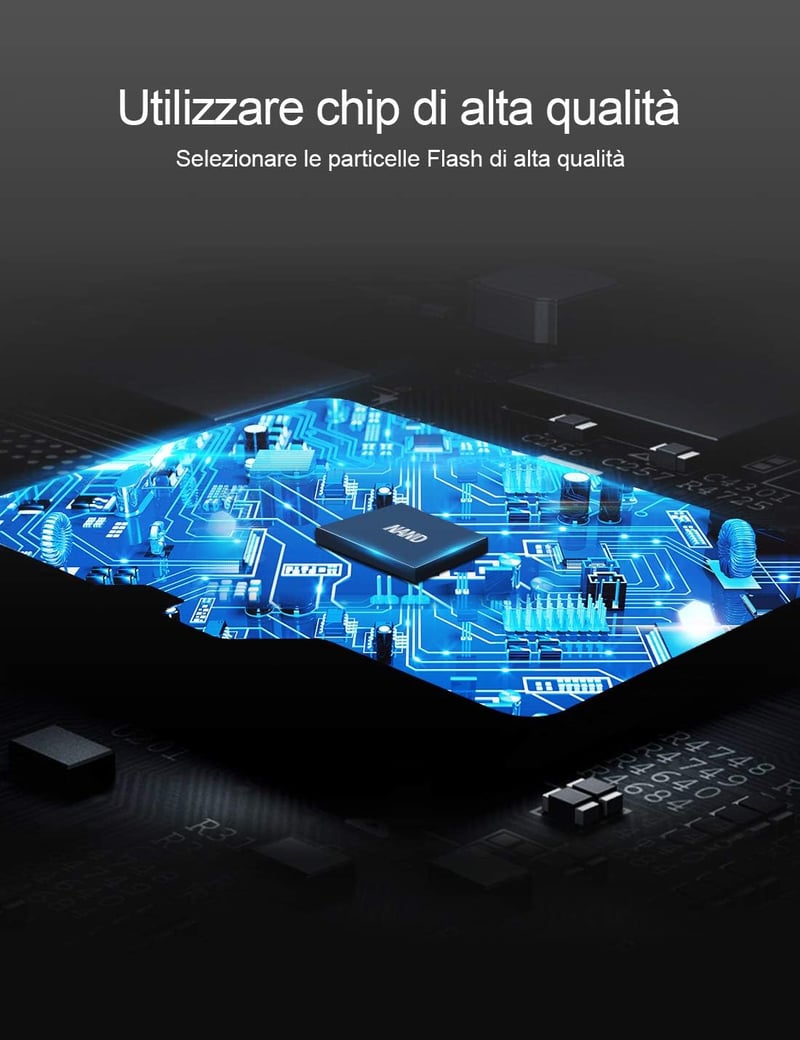 Netac 64GB Micro SD kártya 3 csomag A1 U3 V30 4K 100MB/s telefon kamera - 2-64 gb