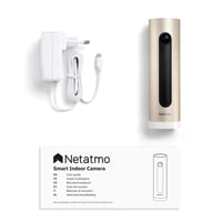 Cameră de securitate inteligentă de interior Netatmo NSC-AMZ cu suport de perete, WiFi, Full HD, detectare mișcare, vedere nocturnă, stocare MicroSD 32 GB, transmisiune live, fără abonament 6