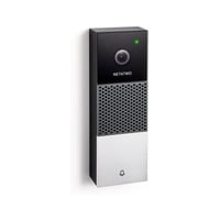 Netatmo pametno video zvono WiFi, dvosmjerna audio komunikacija, detekcija osoba, bez pretplate, 1080p HD, noćni vid. 1
