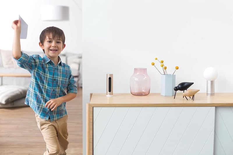 Netatmo Welcome Smart Beltéri Biztonsági Kamera WiFi 1080p Mozgásérzékelő Éjjellátó Arany Előfizetés Nélkül