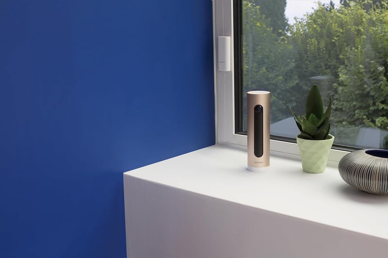 Netatmo Welcome Smart Beltéri Biztonsági Kamera WiFi 1080p Mozgásérzékelő Éjjellátó Arany Előfizetés Nélkül