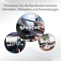 NETGEAR GS308E 8 portos Gigabit Ethernet menedzselt switch - fekete 4