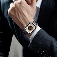 Netolo 24mm Fém Szíj Apple Watch Ultra 3 49mm Rozsdamentes Acél Fekete - Ultra 49 mm, black 3