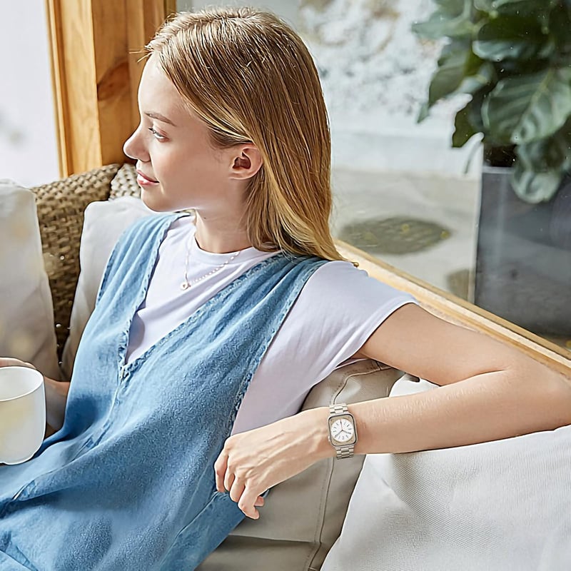 Netolo Fém Óraszíj Apple Watch 38-42mm Rozsdamentes Acél Csere Szíj - 38mm/40mm/41mm, Polar star