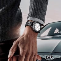 Netolo Galaxy Watch szíj 40mm 44mm rozsdamentes acél gyorscserés - black 2