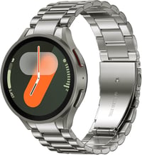 Netolo Gyorscserés Fém Szíj Samsung Galaxy Watch 7 6 5 4 Okosórához 40/44mm - titanium 1