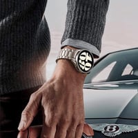 Kovový remienok Netolo One-Click pre Samsung Galaxy Watch 4/5/6/7 40mm 44mm – čierny 7