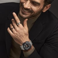 Netolo.inc Extra hosszú rozsdamentes acél óraszíj fekete Samsung Galaxy Watch Ultra 47 mm és Galaxy Watch 7 Ultra 47 mm készülékhez, nem Gal 2