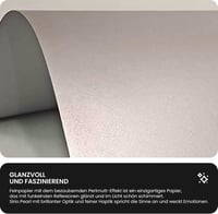 Netuno 10 db Gyöngyházfényű Krém Karton A4 300g Sirio Pearl Fényes Kétoldalas Metál Hatású Elegáns Papír Kézműves Nyomtatás 2