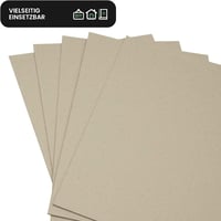 Netuno Szürke Kartonpapír A4 Méretben - 20 Lapos Csomag, 1,5 mm Vastag, Kézműves Projektekhez, Scrapbookinghoz, Kreatív Alkotásokhoz 3