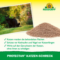 Granule repelente pentru pisici Neudorff Protectan – Repelent gata de utilizare, alungă eficient pisicile – Suficient pentru 20 m², 200 g, maro 4