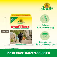 Granule repelente pentru pisici Neudorff Protectan – Repelent gata de utilizare, alungă eficient pisicile – Suficient pentru 20 m², 200 g, maro 3