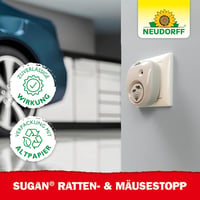 Neudorff Sugan Ultrahang Egér és Patkány Riasztó 30m² Hatékony Védekezés 5
