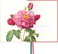 Agendă de buzunar Neumann Verlage Redoutes Rosen 2027, 11x16 cm - Planner săptămânal cu 2 semne de carte, calendar în limba germană și pagini utile, pentru muncă, școală și uz zilnic 3