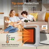 Neuonn PTC Ventilátoros Fűtőgép 2 Módú Hordozható Energiatakarékos 5
