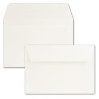 Plicuri NEUSER PAPIER 12x18 cm (aprox. DIN B6) Autoadezive Crem 90 g/m² pentru felicitări și invitații 25 buc. 1