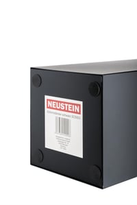 Neustein Fém Esernyőtartó Állvány Modern Dizájn 2 Horoggal és Kivehető Víztálcával Otthonra és Irodába Fekete 15,5x15,5x49 cm 9