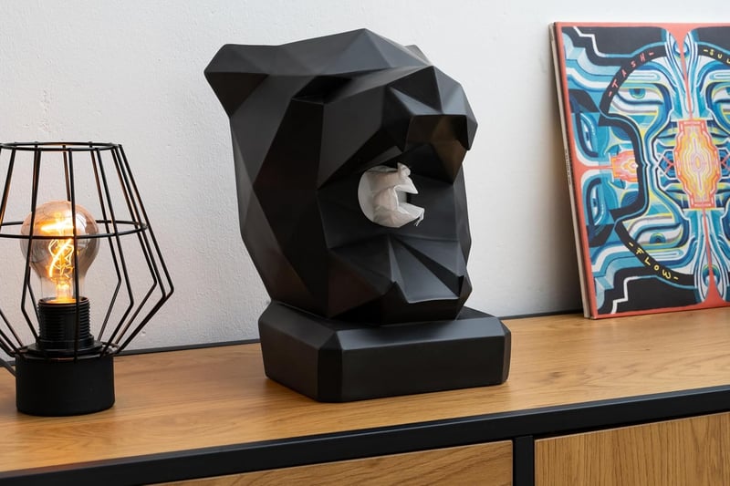 Neustein Panther Szövetdisz Fekete 21x23x30cm Konyha Fürdő