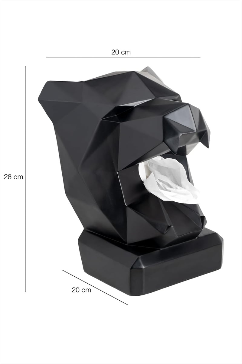 Neustein Panther Szövetdisz Fekete 21x23x30cm Konyha Fürdő
