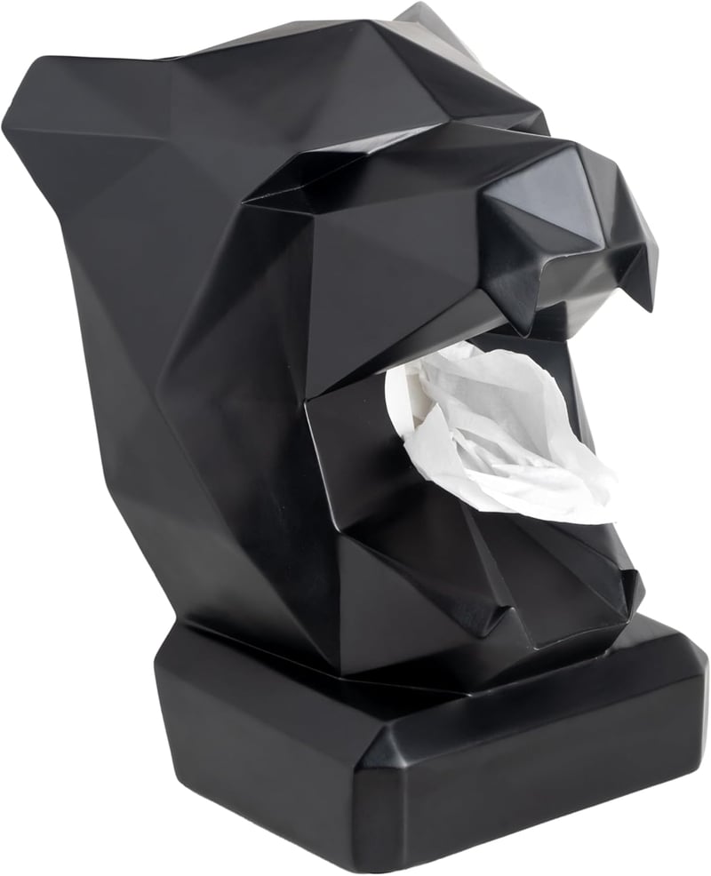 Neustein Panther Szövetdisz Fekete 21x23x30cm Konyha Fürdő