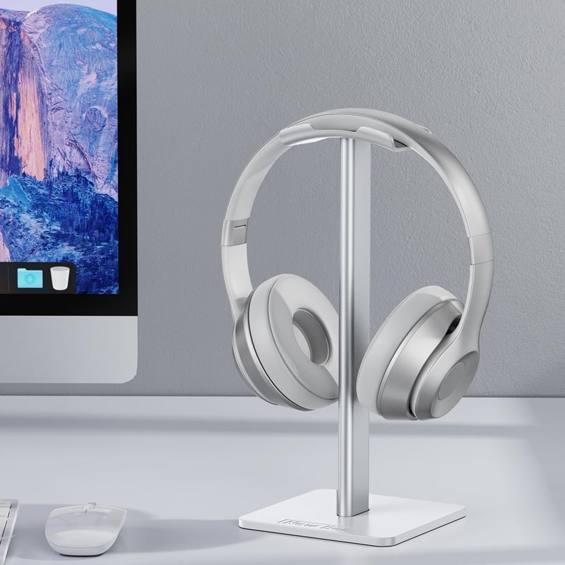 New Bee Univerzális Fejhallgató Tartó Alumínium - Gaming Headset és Over-Ear Fülhallgatóhoz