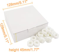 New brothread 144db L típusú (SA155) fehér előfeszített bobbin alsó cérna hímzés varrógéphez 3