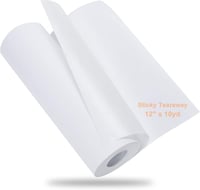New brothread Öntapadós Tear Away Hímzés Vlies 12" x 10 Yard Tekercs 1