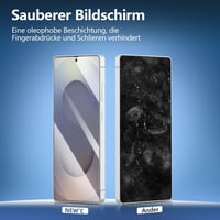 NEW'C edzett üveg képernyővédő Samsung Galaxy S25 Ultra-hoz, 9H (3 db) 8
