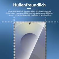 NEW'C edzett üveg képernyővédő Samsung Galaxy S25 Ultra-hoz, 9H (3 db) 3