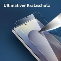 NEW'C edzett üveg képernyővédő Samsung Galaxy S25 Ultra-hoz, 9H (3 db) 5
