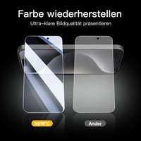 NEW'C adatvédő edzett üveg iPhone 15 Pro (6,1"), 28 fokos betekintésvédelem - 3 db 7